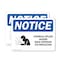 Signmission Chemical Splash Hazard Wear OSHA Notice Sign, Plastic, 10in W x 7in L, 2PK OS-2PACK-NS-P-710-L-10566 - alternate 1